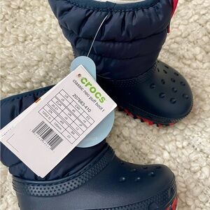 Crocs neo puff boot for baby